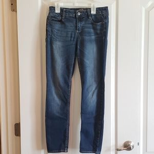 Arizona Super Skinny Short Blue Jeans